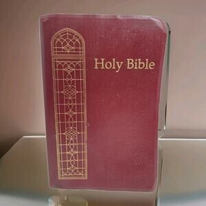 GIANT PRINT HOLY BIBLE KJV, Words of Christ in Red, 881CBG Nelson Regency